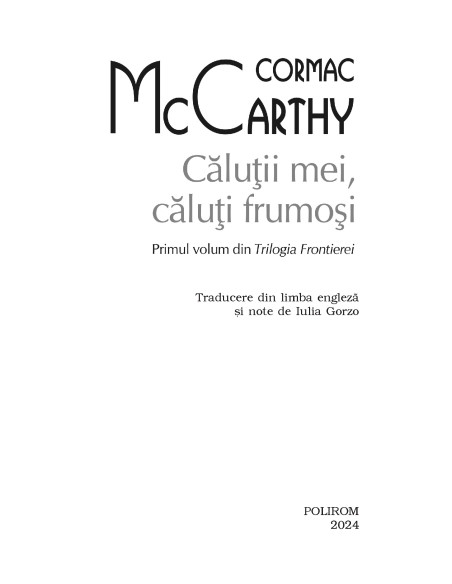 Pachet promoţional Trilogia Frontierei