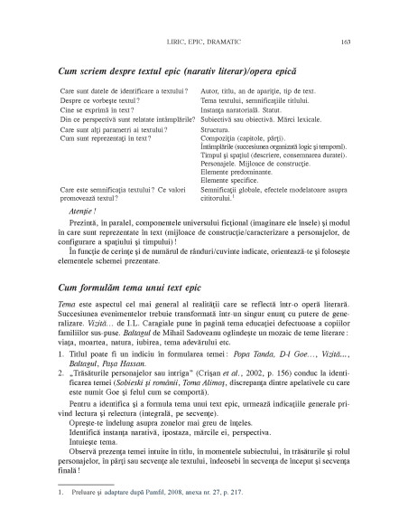 Compunerile şcolare