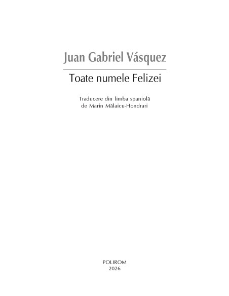 Toate numele Felizei