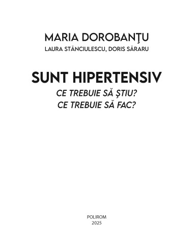 Sunt hipertensiv