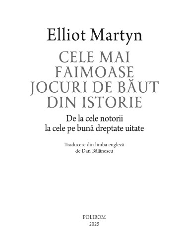 Cele mai faimoase jocuri de băut din...