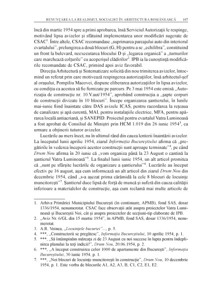 Oraşul socialist. Sistematizare, locuire, cotidian