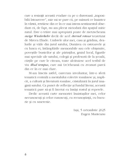 Seimeni, eterna reîntoarcere