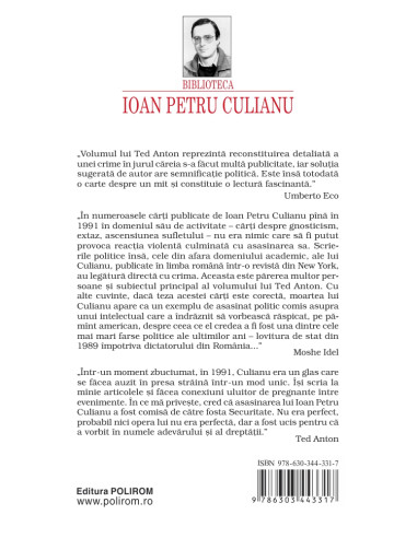 Eros, magie şi asasinarea...