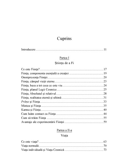 Ştiinţa de a Fi şi Arta de a Trăi