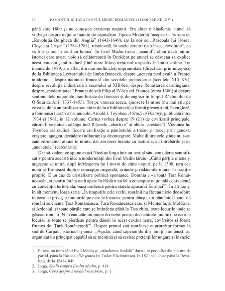 Pământul şi Ţara în Evul Mediu românesc (secolele XIII-XVI)