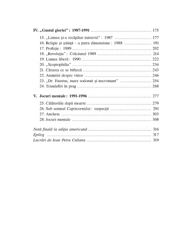 Eros, magie şi asasinarea...