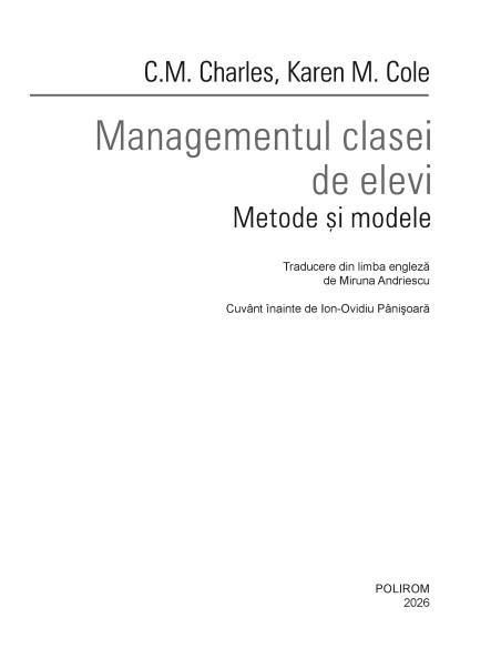 Managementul clasei de elevi