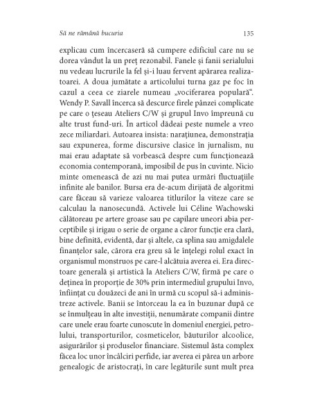 Să ne rămână bucuria