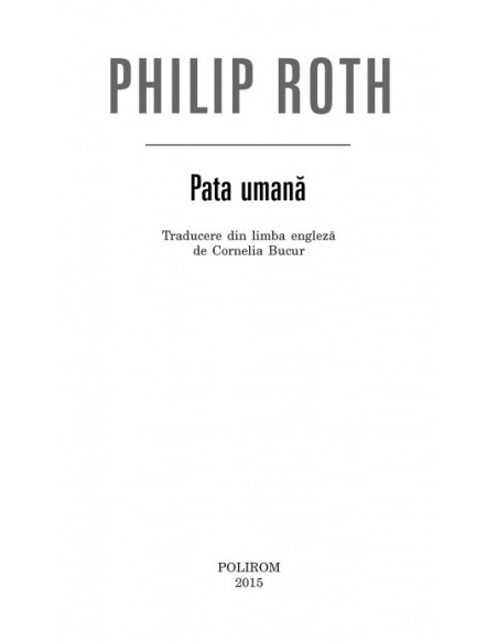 Pachet promoţional Philip Roth