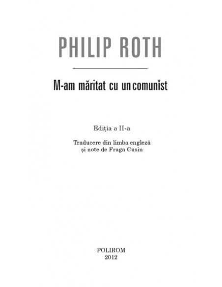 Pachet promoţional Philip Roth