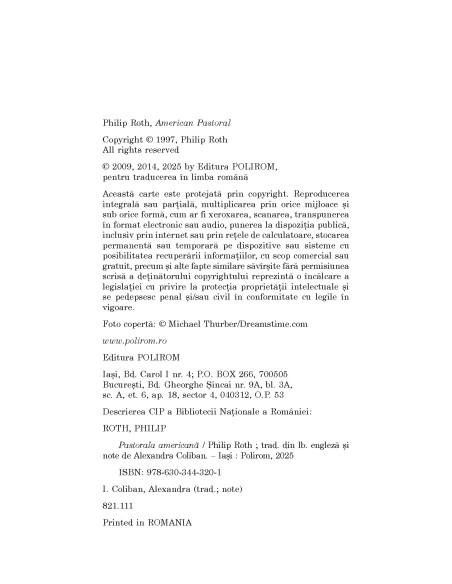 Pachet promoţional Philip Roth