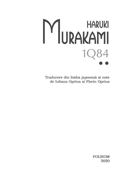 Pachet promoţional Haruki Murakami