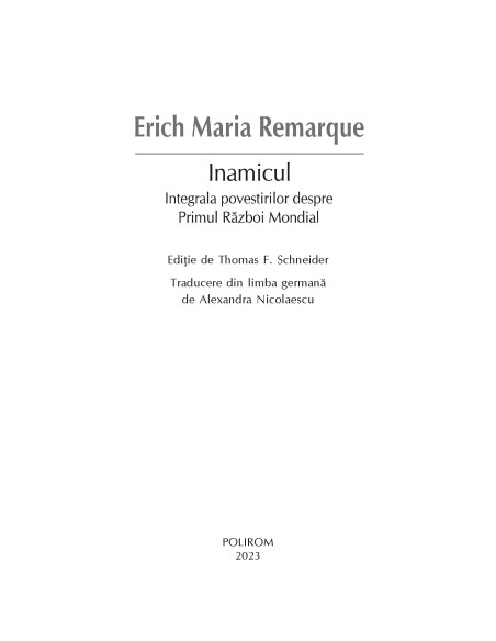 Pachet promoţional Remarque