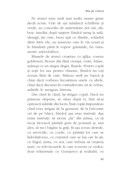 Știu pe cineva