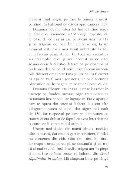 Știu pe cineva