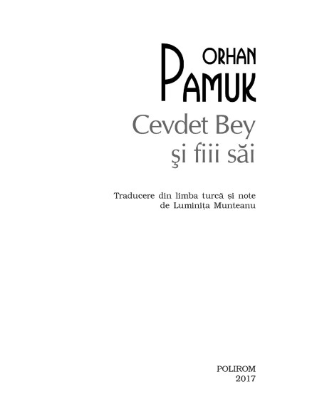 Pachet promoţional Orhan Pamuk