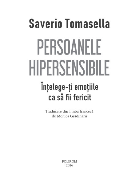 Persoanele hipersensibile