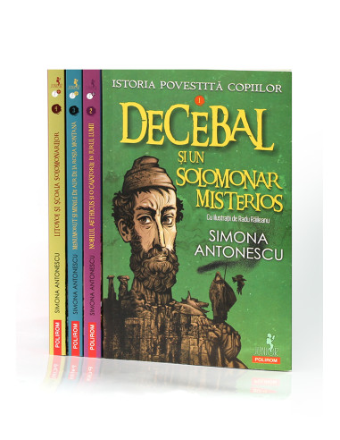 Pachet promoţional Istoria povestită copiilor