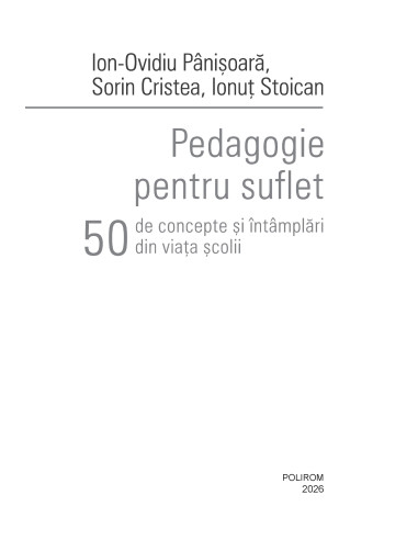 Pedagogie pentru suflet