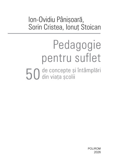 Pedagogie pentru suflet