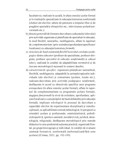 Pedagogie pentru suflet