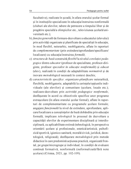 Pedagogie pentru suflet