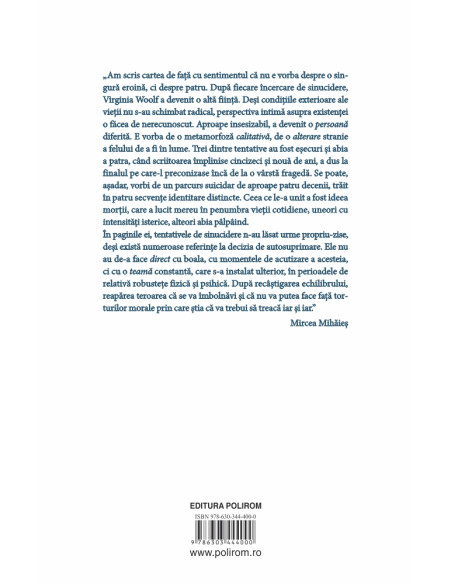 Cele patru sinucideri ale Virginiei Woolf