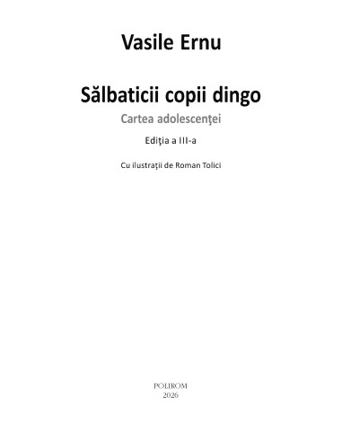 Sălbaticii copii dingo