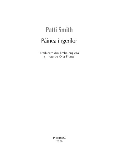 Pâinea îngerilor