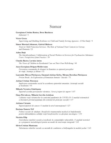 Revista de asistenţă socială. Nr. 4/2025