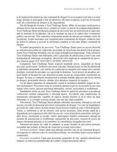 Revista de asistenţă socială. Nr. 4/2025