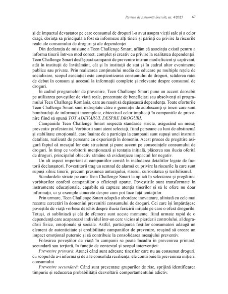 Revista de asistenţă socială. Nr. 4/2025