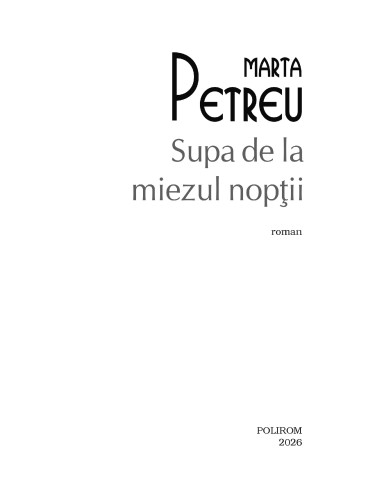 Supa de la miezul nopţii