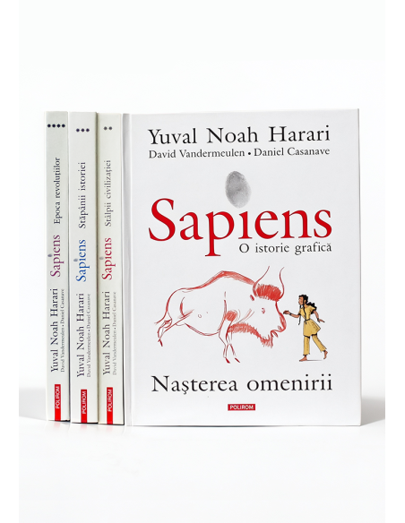 Pachet promoţional Sapiens. O istorie grafică