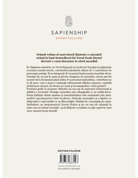 Pachet promoţional Sapiens. O istorie grafică