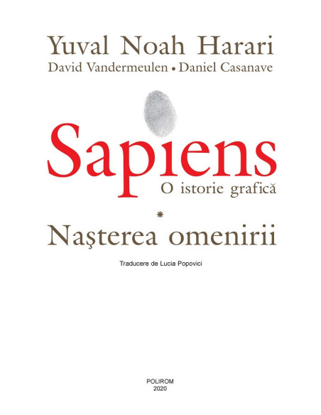 Pachet promoţional Sapiens. O istorie grafică