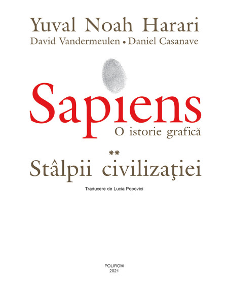 Pachet promoţional Sapiens. O istorie grafică