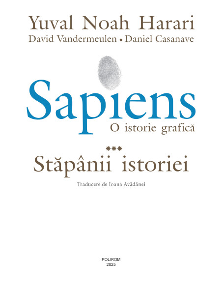 Pachet promoţional Sapiens. O istorie grafică