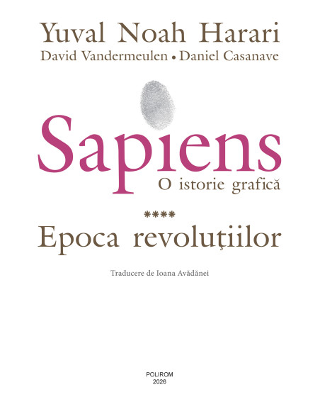 Pachet promoţional Sapiens. O istorie grafică
