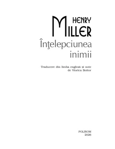 Înţelepciunea inimii