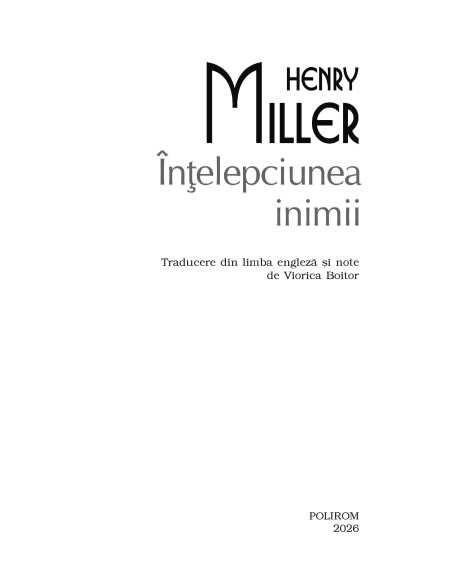 Înţelepciunea inimii