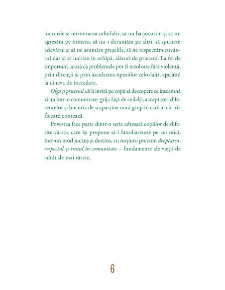 Poveşti de educaţie juridică. II. Olga şi prietenii săi