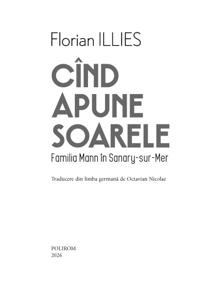 Când apune soarele