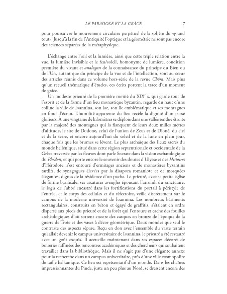 Chôra. L'oeil et le soleil. 2026
