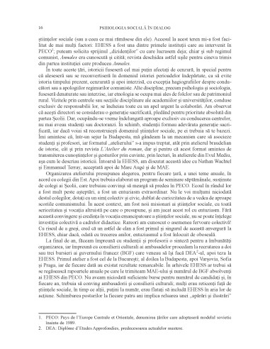 Psihologia socială. Buletinul...