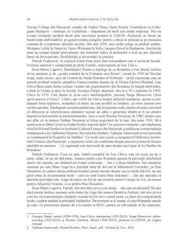 Psihologia socială. Buletinul...
