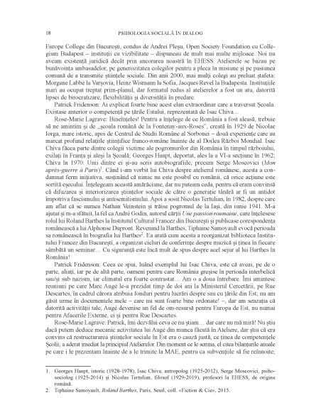 Psihologia socială. Buletinul Laboratorului Psihologia câmpului social 57 (I)/2026