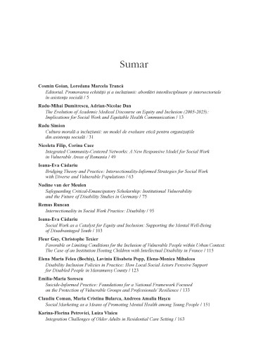 Revista de asistenţă socială. Nr. 2/2026