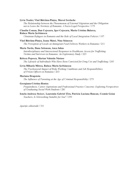 Revista de asistenţă socială. Nr. 2/2026